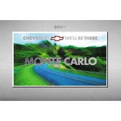 Chevrolet Monte Carlo 2001 manual cover