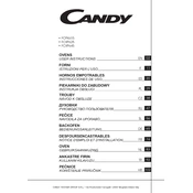 Candy FCXP645X manual cover