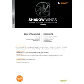 be quiet! Shadow Wings 120mm Low-Speed Fan manual cover