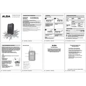 Alba KPR-062 631/4862 Radio manual cover