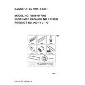 Husqvarna 96041017003 Lawn Mower manual cover