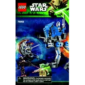 LEGO 75002 Construction Set manual cover