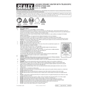 Sealey CH30S Heater manual cover