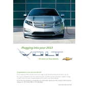 Chevrolet Volt 2013 manual cover