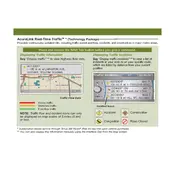 Acura RDX AcuraLink Real-Time Traffic 2010 SUV manual cover