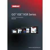 Simrad Navico GO XSE Series Chartplotter manual cover