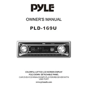 Pyle PLD169U MP3 Player manual cover