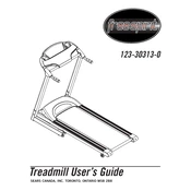 Horizon Fitness T40 2005 Treadmill manual cover