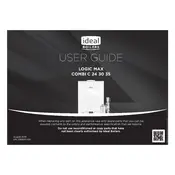 Ideal Logic Max Combi C24 Boiler manual cover