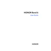 Honor HONOR Band 6 Smart Watch manual cover