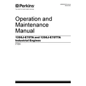 Perkins 1206J-E70TA Engine manual cover