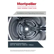 Montpellier MW7145 Washing Machine manual cover