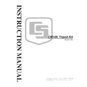 Campbell Scientific CM10K CM6 Tripod manual cover