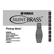 Yamaha SilentBrass Pickup Mute PM1 Brass manual cover