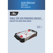 Crane 57339 Table Top Air Powered Hockey manual cover