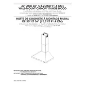 Whirlpool WVW53UC0HV Hood manual cover