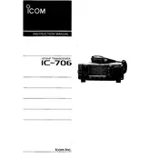 Icom IC-706 Transceiver manual cover