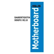 ASUS SABERTOOTH 990FX R2.0 Motherboard manual cover