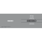 Seiko Astron 8X22 GPS Solar JSE8X22 manual cover