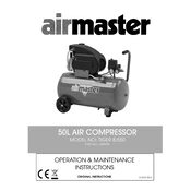 Clarke 1499495 Airmaster Tiger 8 550 Air Compressor manual cover