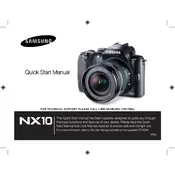 Samsung NX10 Camera manual cover