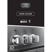 Stoves Precision Deluxe S1000Ei manual cover