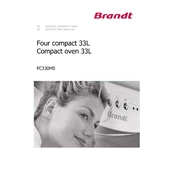 Brandt FC330MS Oven manual cover