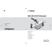 Bosch 1 600 A01 TX0 Accessories manual cover