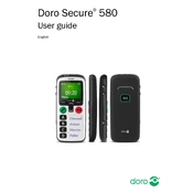 Doro Secure 580 Phone manual cover