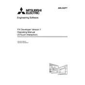 Mitsubishi SW1D5C-FBDQMON-E Software manual cover