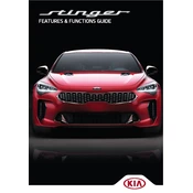 Kia Stinger 2019 Sedan manual cover