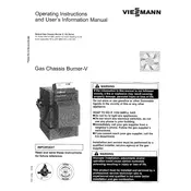 Viessmann Vitola-Biferral-E Series VBC Gas Chassis Burner-V Boiler