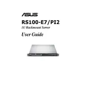 ASUS RS100-E7-PI2 Server manual cover