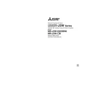 Mitsubishi MR-J3W- B Servo manual cover