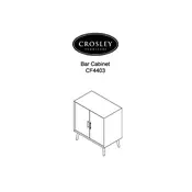 Crosley CF4403 Cabinet manual cover