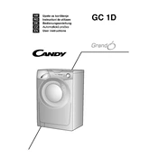 Candy GC 1081D2 1-S manual cover