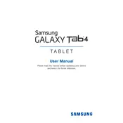 Samsung Galaxy Tab 4 10.1 AT&T SM-T537AYKAATT Tablet manual cover