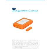 Lacie Rugged Raid Pro STGW4000800 Storage manual cover