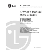 LG DLG0452G DLG0452G..APGEEUS Dryer manual cover