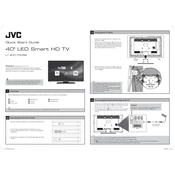 JVC LT-40C750(B) manual cover