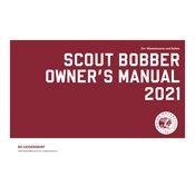 Indian Scout Bobber Sixty 2021 Motorcycle manual cover