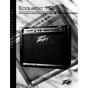 Peavey Ecoustic 112 Amplifier manual cover