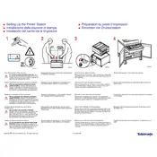 Xerox Tektronix Phaser 850 Setting Up the Printer Station Printer manual cover