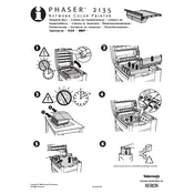 Xerox Tektronix Phaser 2135 Installing Transfer Belt Printer manual cover