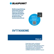 Blaupunkt 5VT7X00EME manual cover