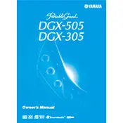 Yamaha Portable Grand DGX-305 Keyboard