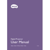 BenQ MS536 manual cover