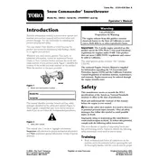 Toro Snow Commander 38602 Snow Thrower manual cover