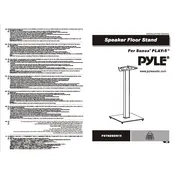 Pyle PSTNDSON15 Stand manual cover