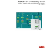 ABB REL 531 2.5 Protection Terminal manual cover